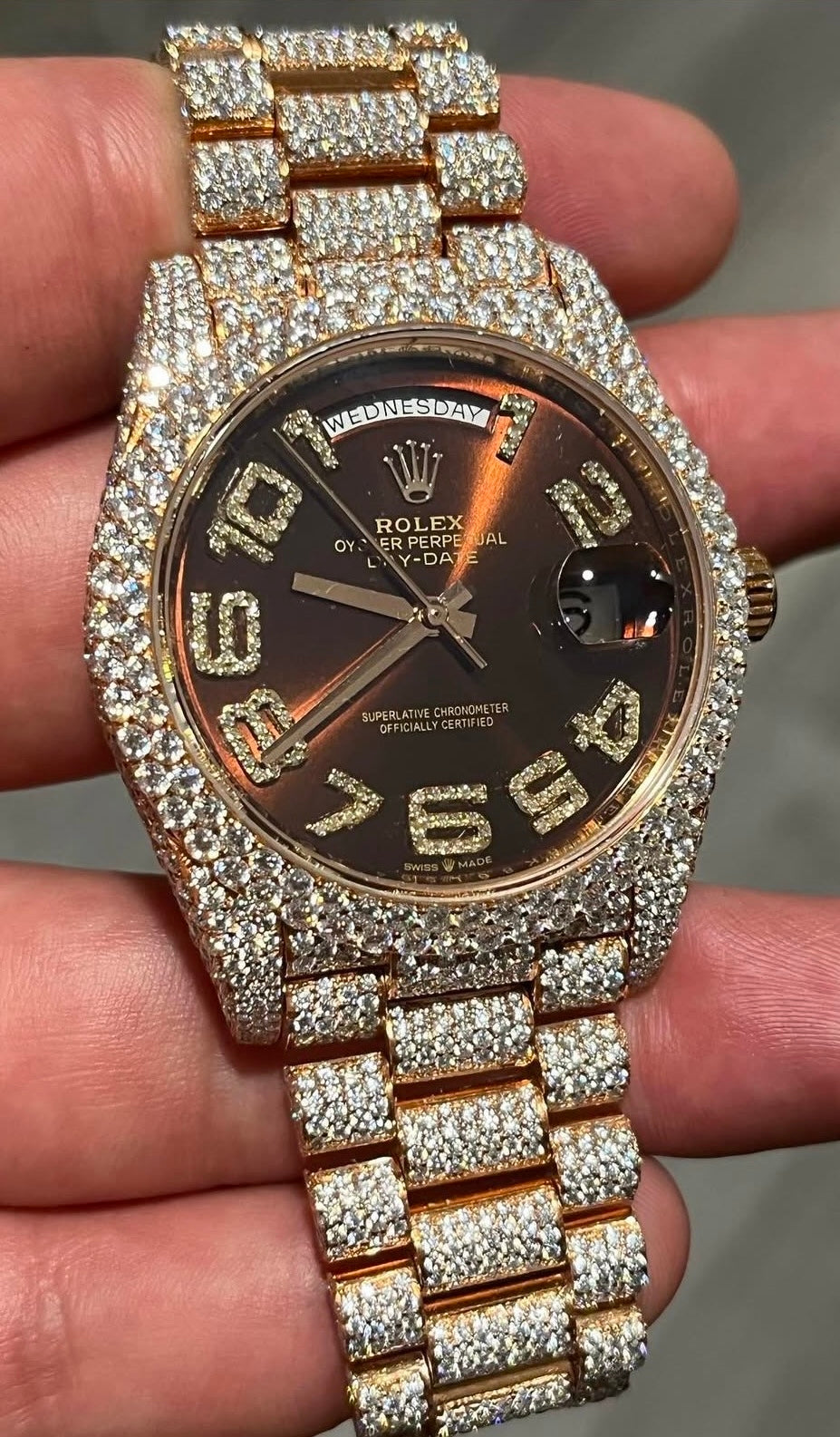 ICED OUT DAY-DATE